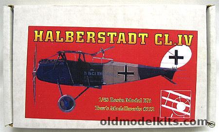 Toms Modelworks 1/48 Halberstadt CL.IV (CL-IV CLIV), 112 plastic model kit